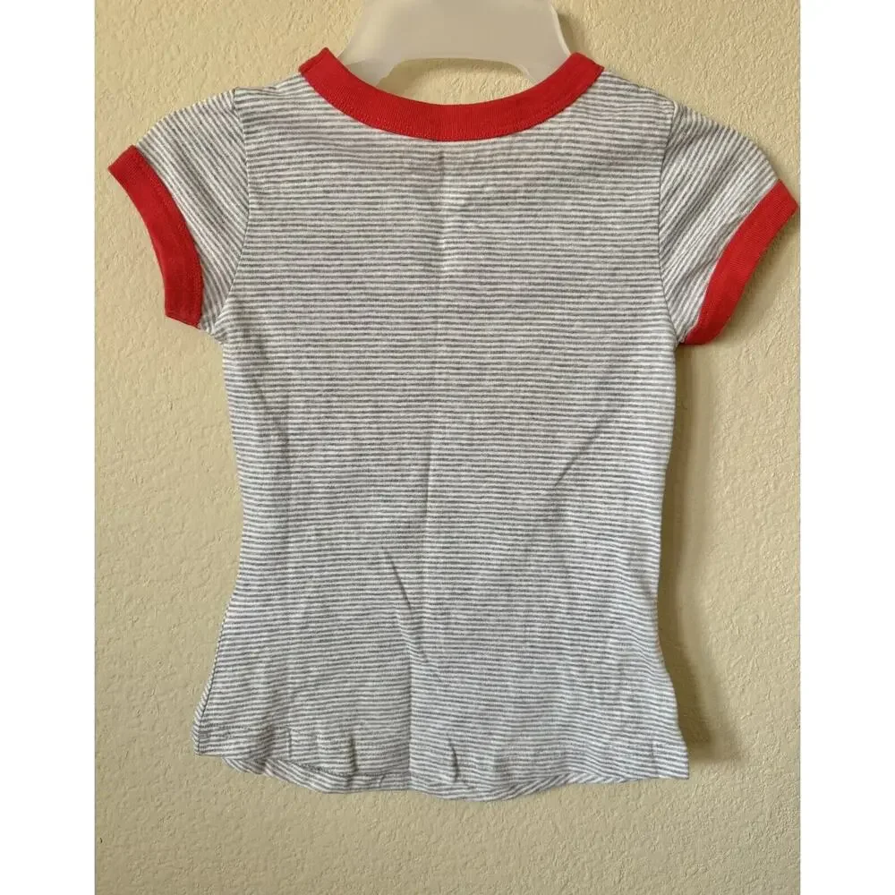 Wonder Woman Strength Grace Love Sparkle Short Sleeve T Shirt Top Size S 6/6X